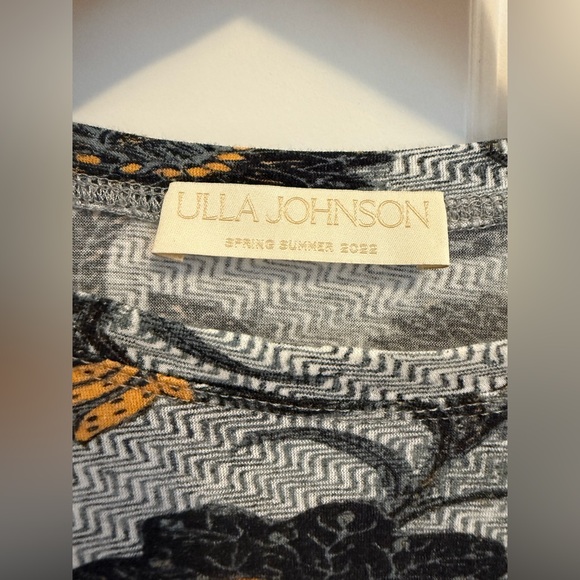 Ulla Johnson Eve Portofino Long Sleeve Top Floral size Small - Picture 3 of 9